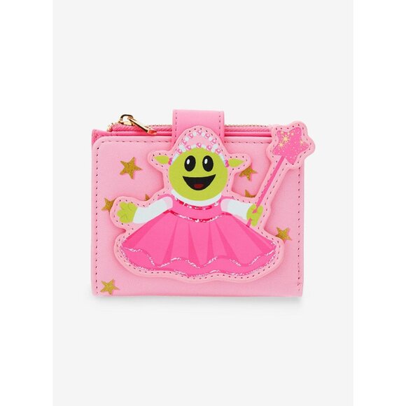 NANALAN That Wonderful Girl Pink Princess Snap Wallet NEW NWT - Picture 1 of 3